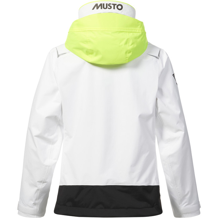 2024 Musto Para Mujer Br1 Chaqueta De Vela Solent 82404 - Blanco